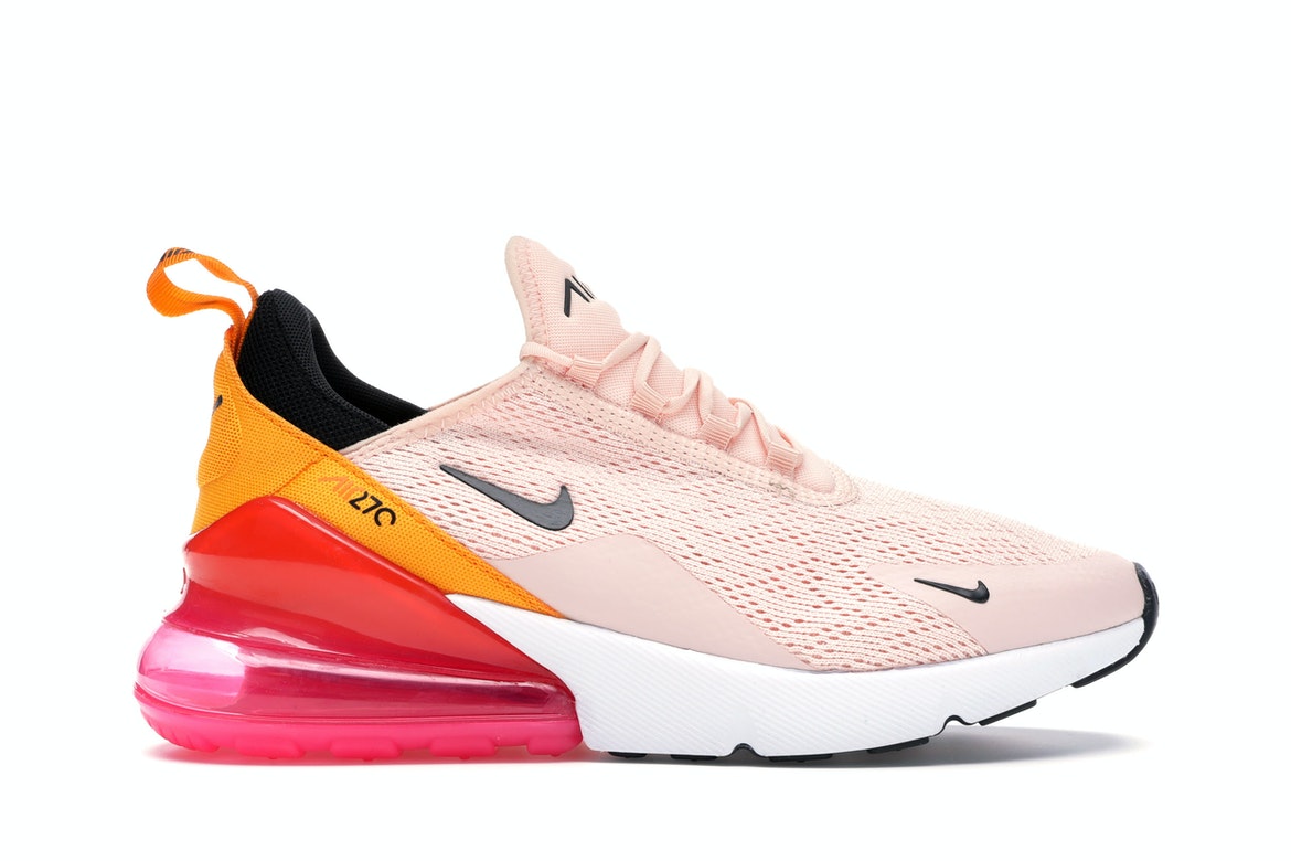 Nike air max 270 washed coral women's on sale shoe