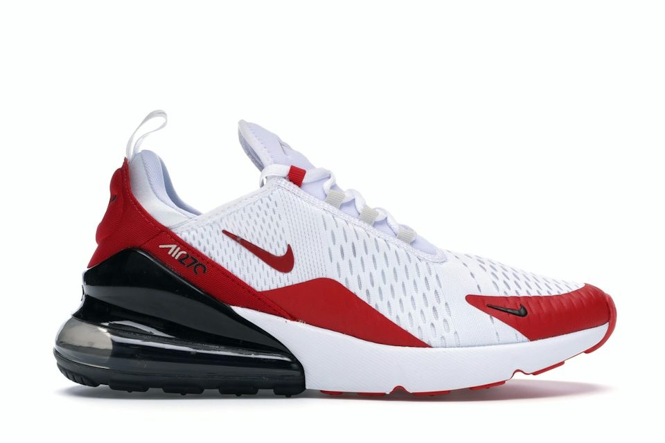 nike air max 270 red and black