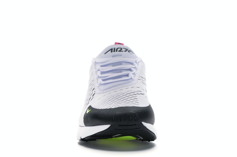 Nike Air Max 270 White Black Fuchsia Volt
