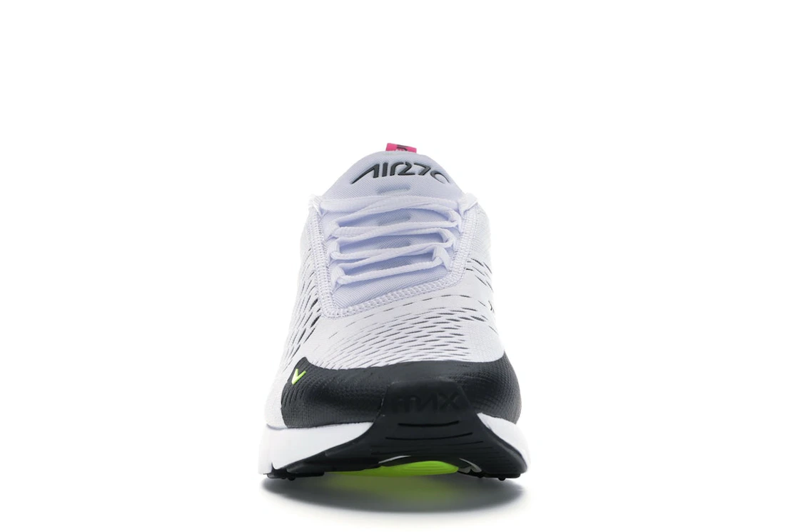Nike Air Max 270 White Black Fuchsia Volt
