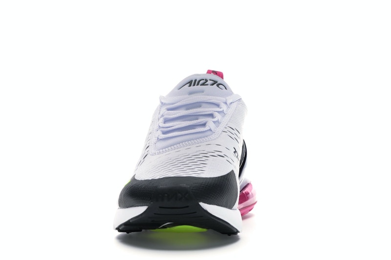 Nike Air Max 270 White Black Fuchsia Volt