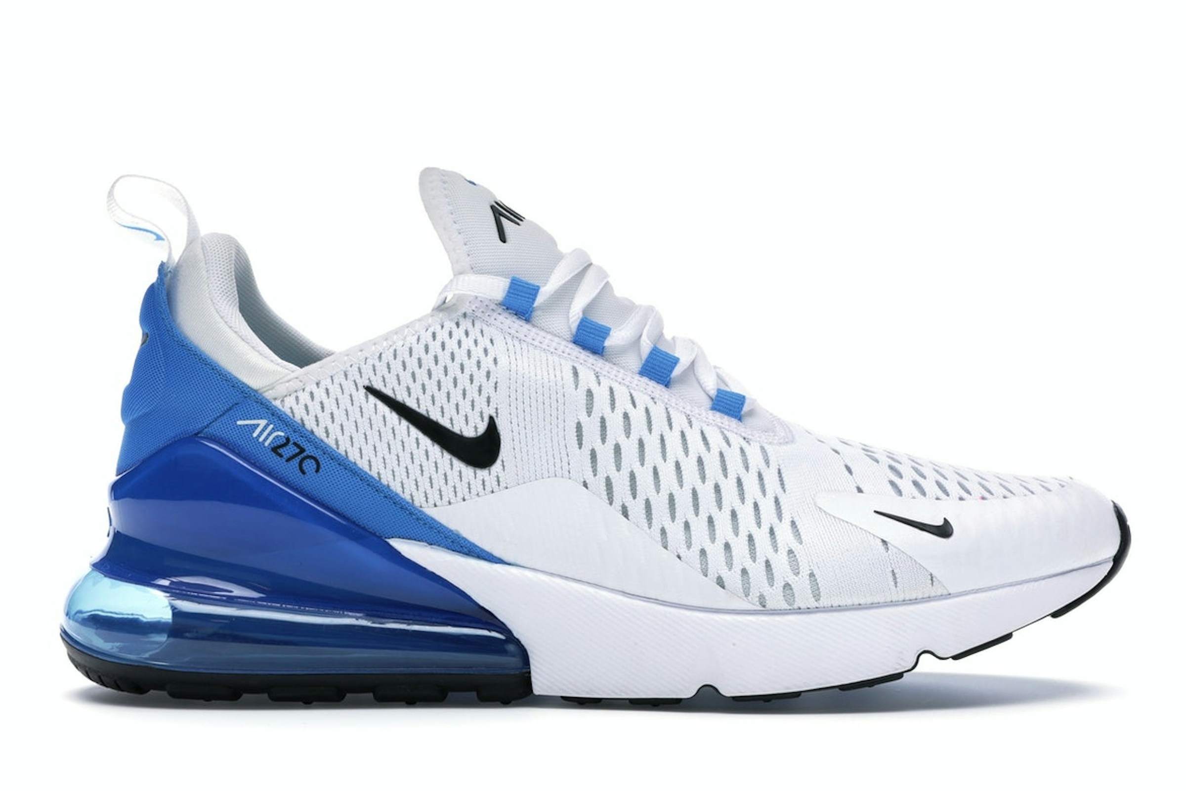 Nike Air Max 270 White Black Photo Blue - AH8050-110