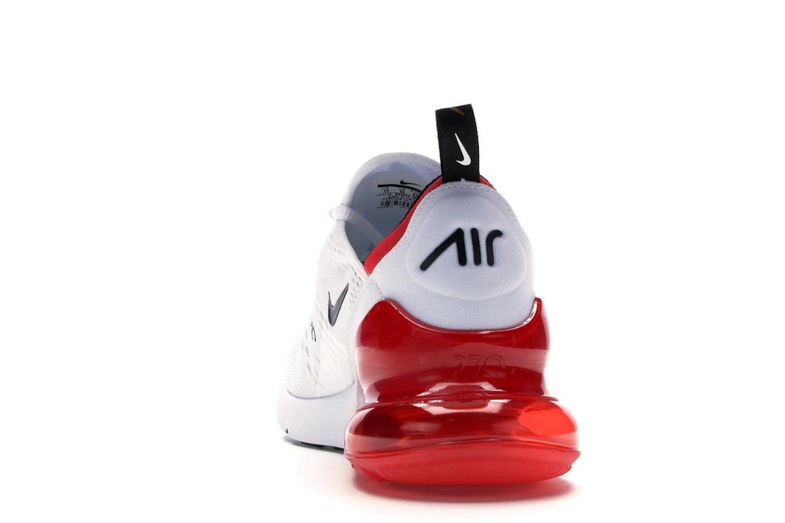 Nike Air Max 270 White Black University Red
