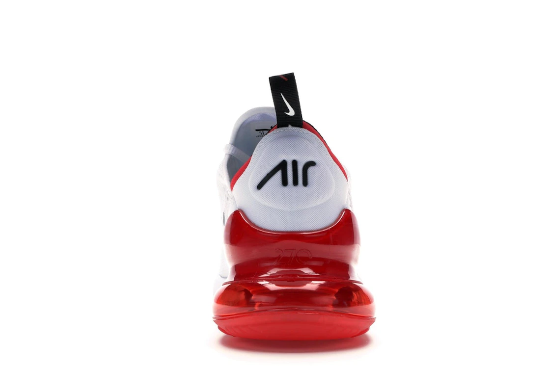 Nike Air Max 270 White Black University Red