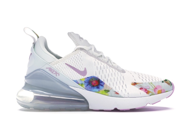 Nike Air Max 270 White Floral Women s AT6819 100 JP