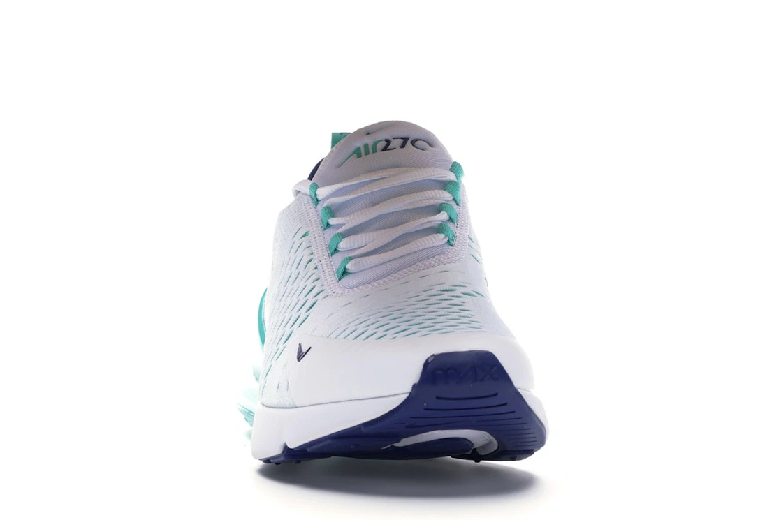 Nike Air Max 270 White Hyper Jade Deep Royal Blue
