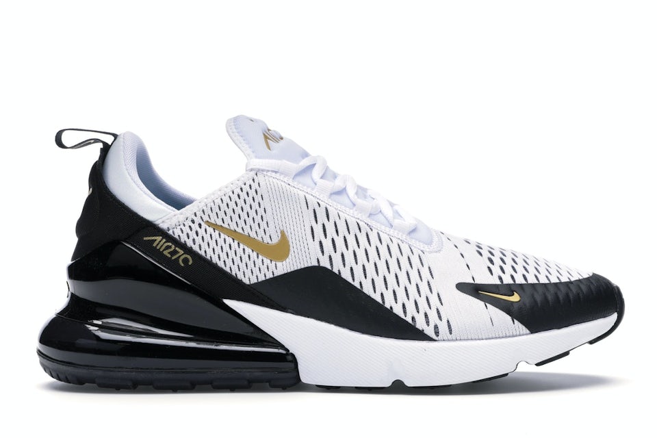 Nike Air Max 270 White/Gold/Black Release Date