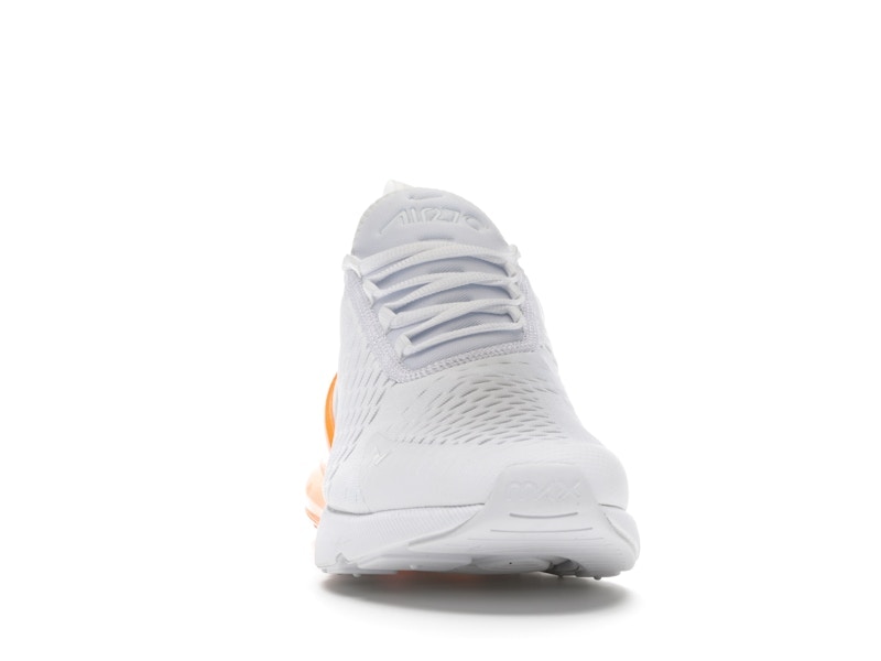 Nike Air Max 270 White Pack (Total Orange)