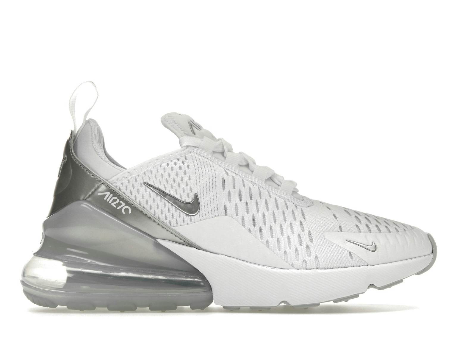 Nike Air Max 270 White Pure Platinum (Women's) - DX0114-100 - US