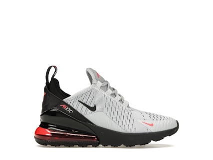 Nike Air Max 270 Wolf Grey Crimson Black (GS) FD9778-001 US