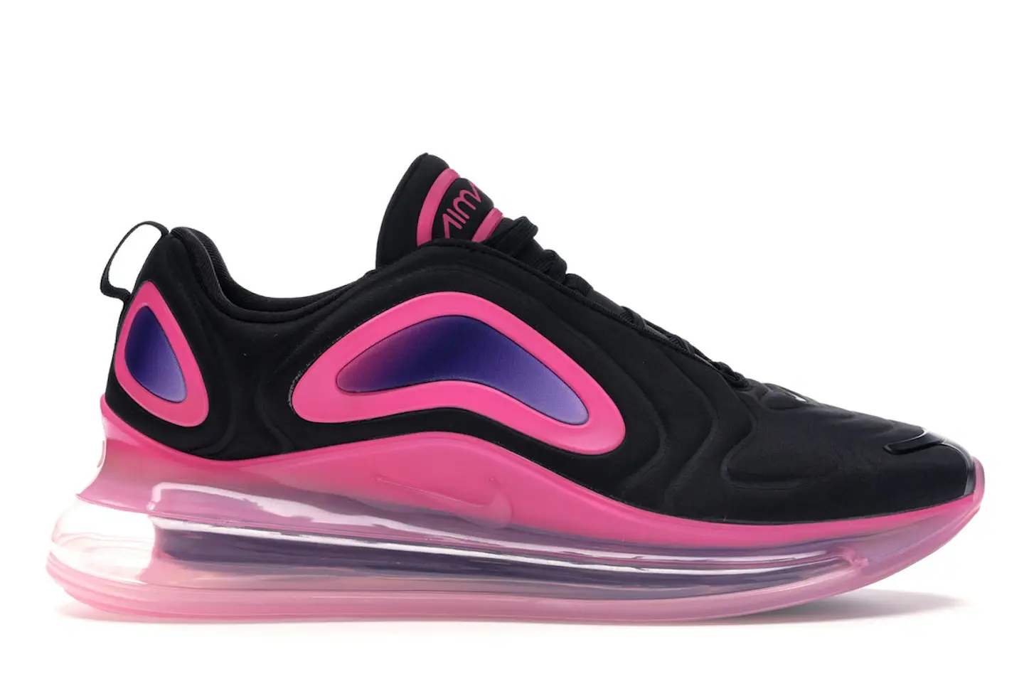 Nike Air Max 720 Black Laser Fuchsia Men's - AO2924-005 - US