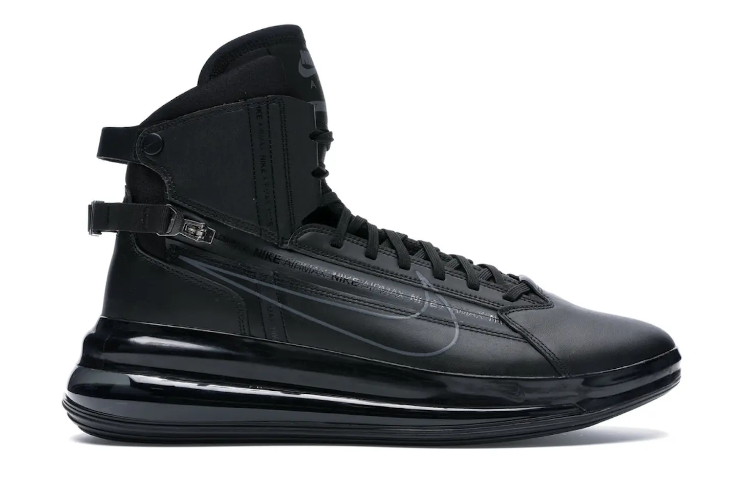 Nike Air Max 720 Saturn Black Dark Grey Men's - AO2110-001 - US