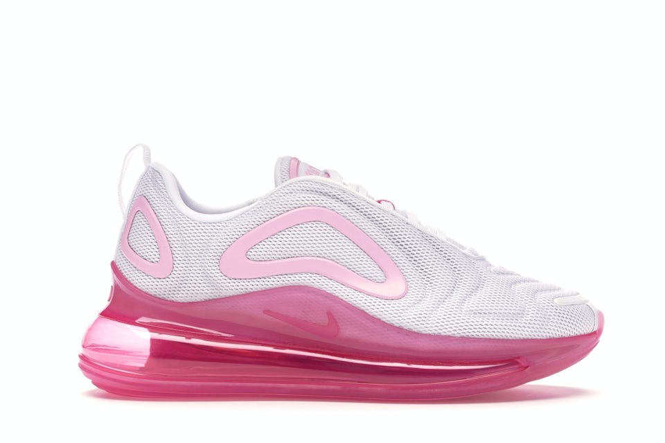 Nike Womens Air Max 720 Pink Sea Blue Running Shoes Sneakers