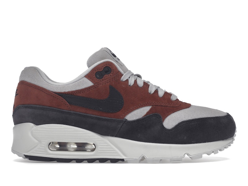 Nike Air Max 90 1 Red Sepia Oil Grey Women s AQ1273 200 JP