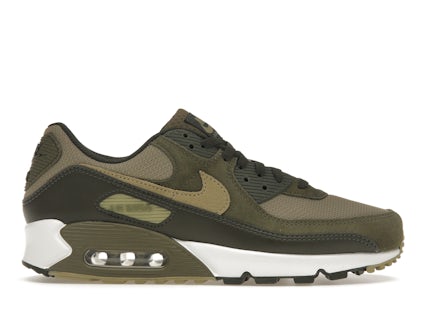 Nike Air Max 90 de malla balística en verde oliva neutro Hombre
