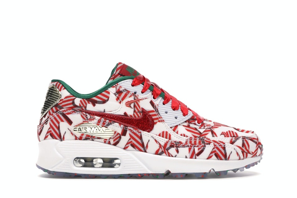 Air Max 90 Candy Cane Christmas (2015) (Women's) - 813150-101 -