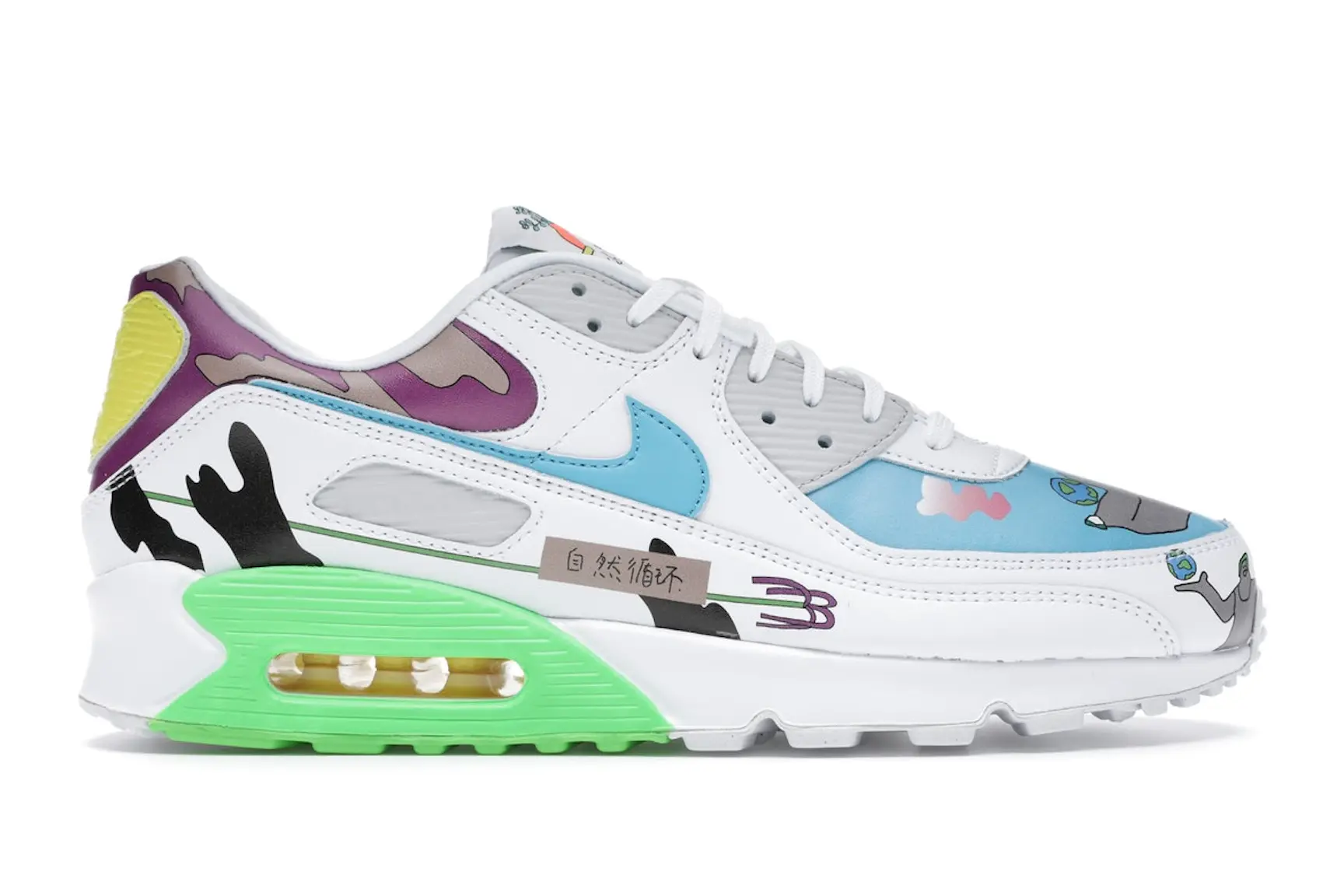 Nike Air Max 90 Flyleather Ruohan Wang Men's - CZ3992-900 - US