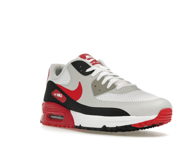 Nike Air Max 90 Golf White Black University Red