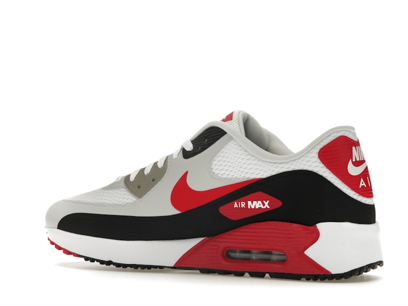 Nike Air Max 90 Golf White Black University Red