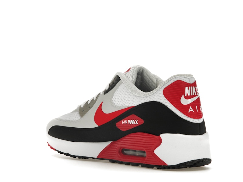Nike Air Max 90 Golf White Black University Red