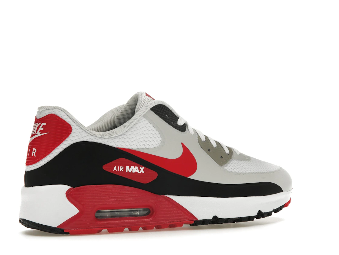 Nike Air Max 90 Golf White Black University Red