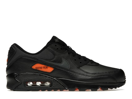 Nike Air Max 90 Gore-Tex Black Anthracite Safety Orange Men's