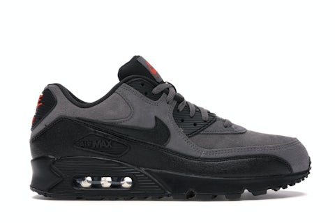 Nike Air Max 90 Grey Suede Men's AJ1285-025 US
