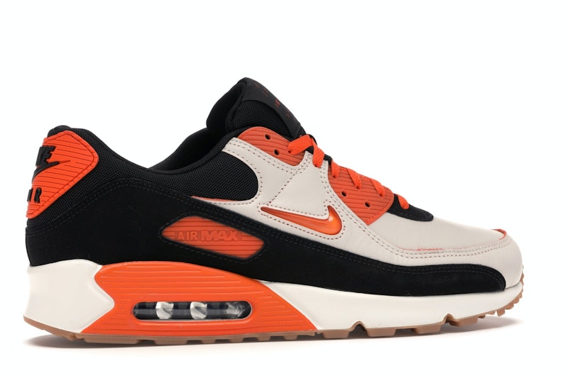 Nike air max 90 gray and orange clearance