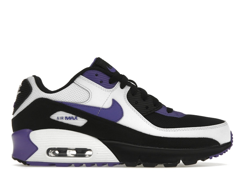 Air max 90 essential black purple 2025