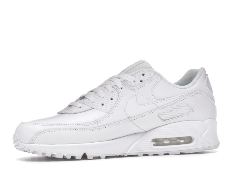 Nike Air Max 90 Leather Triple White