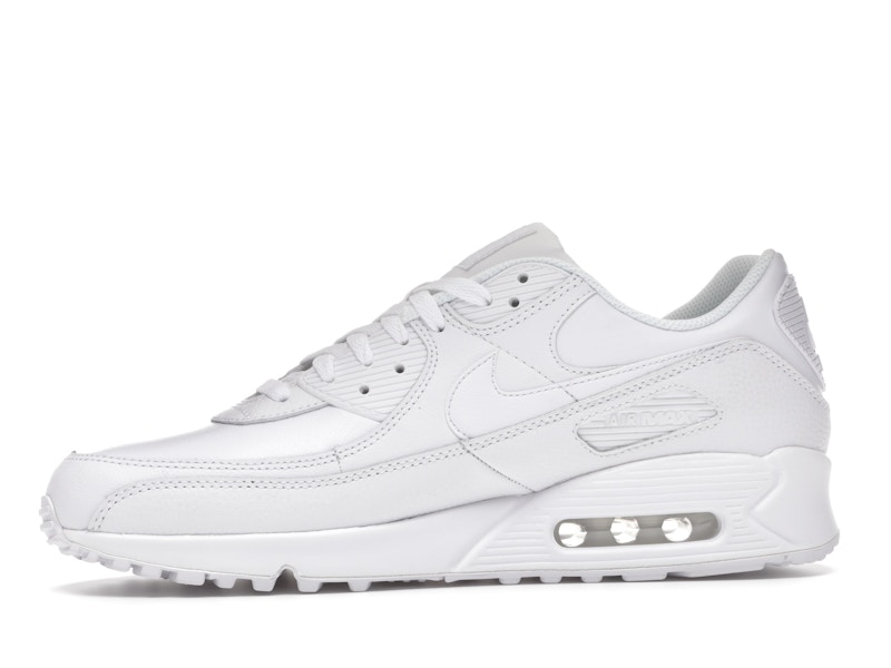 Nike Air Max 90 Leather Triple White