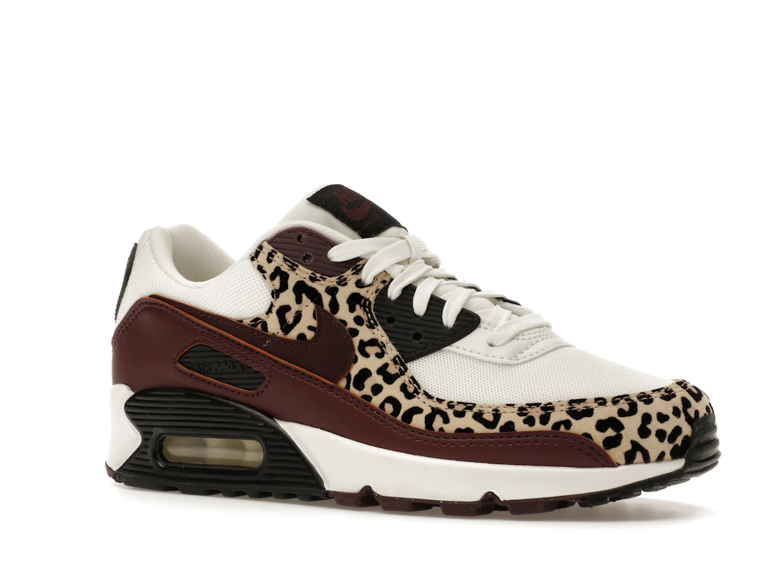 Nike Air Max 90 Leopard Burgundy (Women's)