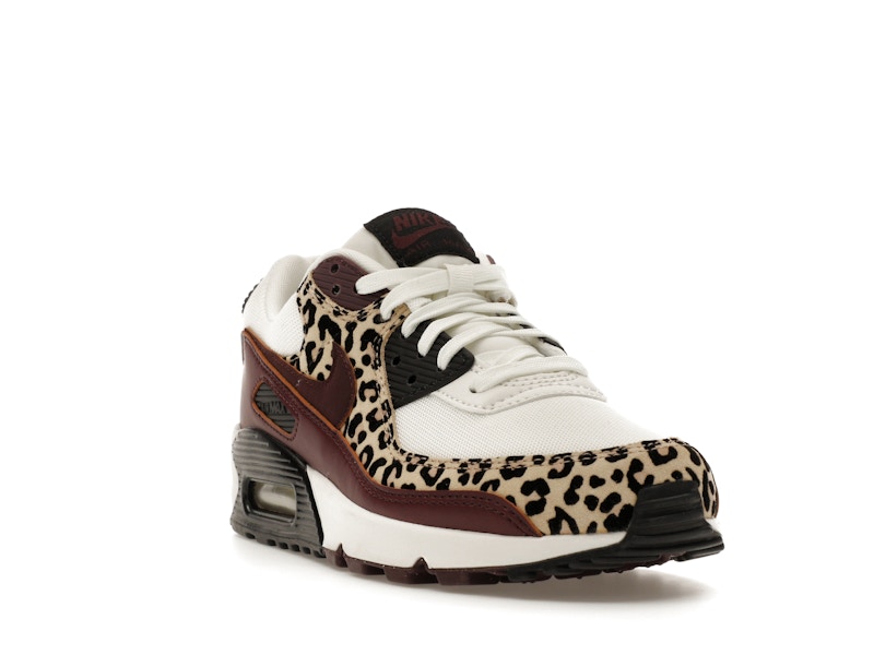 Nike Air Max 90 Leopard Burgundy (Women's)