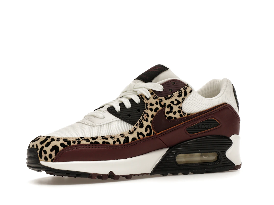 Nike Air Max 90 Leopard Burgundy (Women's)