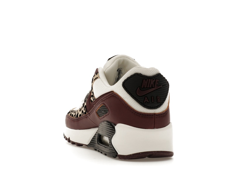 Nike Air Max 90 Leopard Burgundy (Women's)