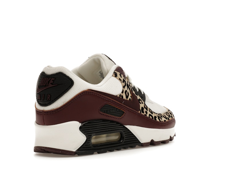 Nike Air Max 90 Leopard Burgundy (Women's)