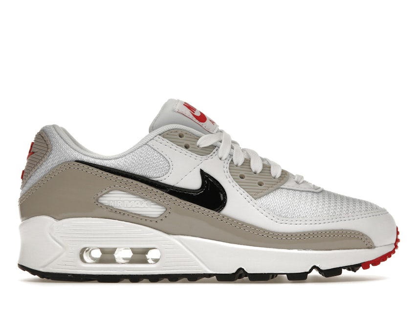 Nike Air Max 90 White Grey Red DX0116-101 