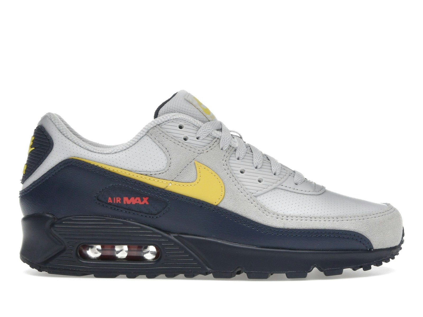 Nike Air Max 90 Neutral Grey Tour Yellow