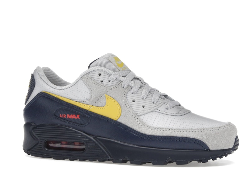 Nike Air Max 90 Neutral Grey Tour Yellow