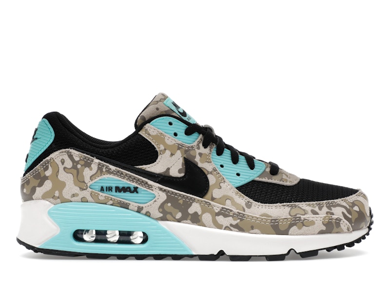 nike green camo air max 90