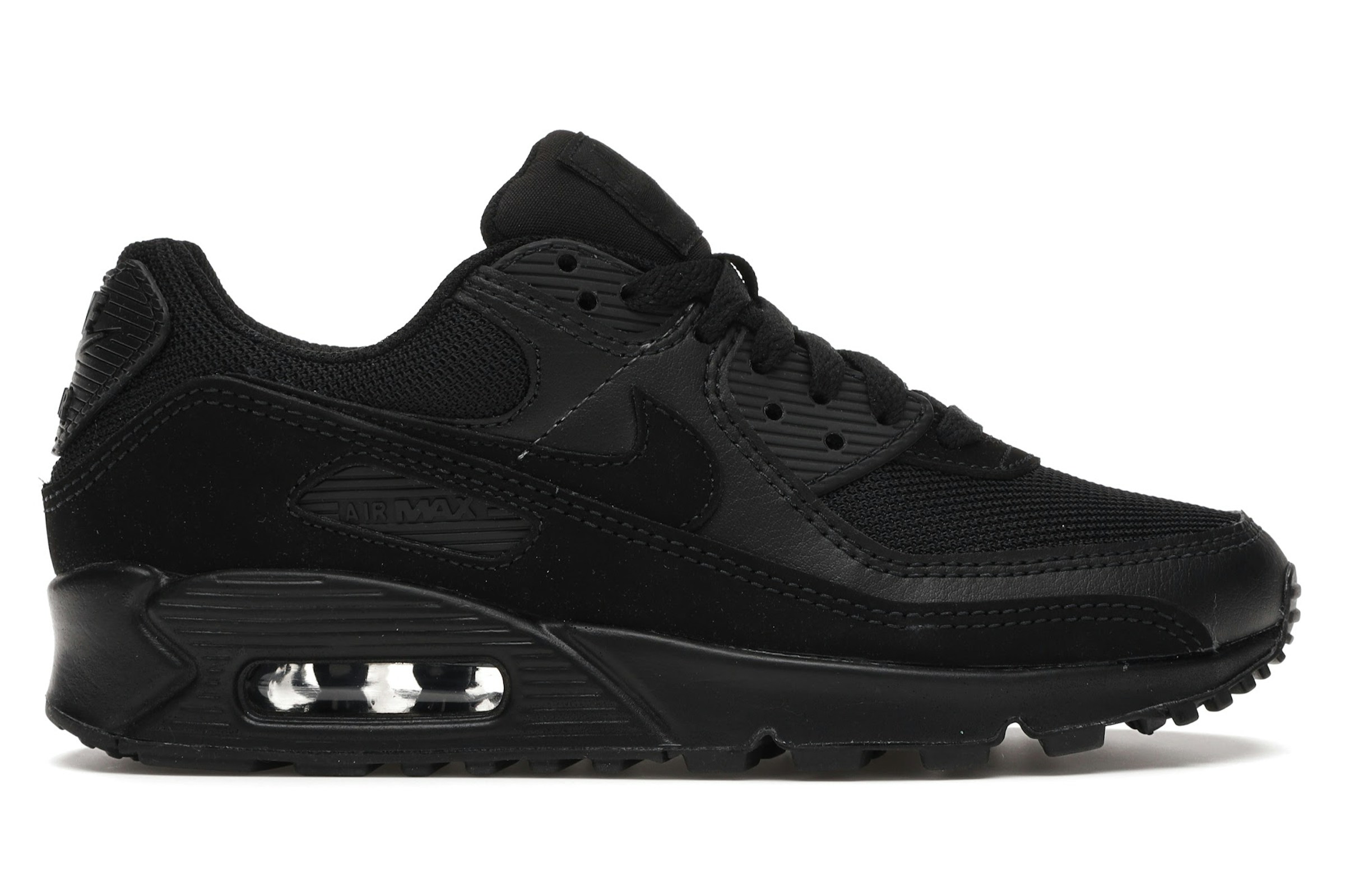 Nike Air Max 90 Recraft Triple Black (W) - CQ2560-002