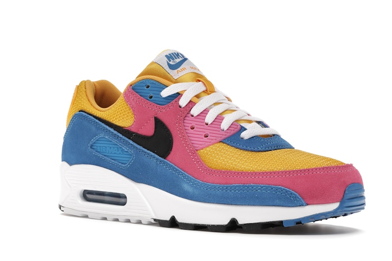 Air max 90 multicolor suede clearance