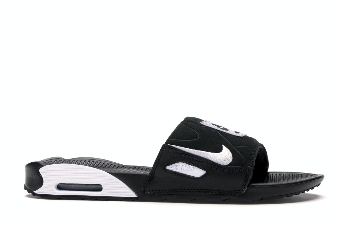 Nike Air Max 90 Slide Black White