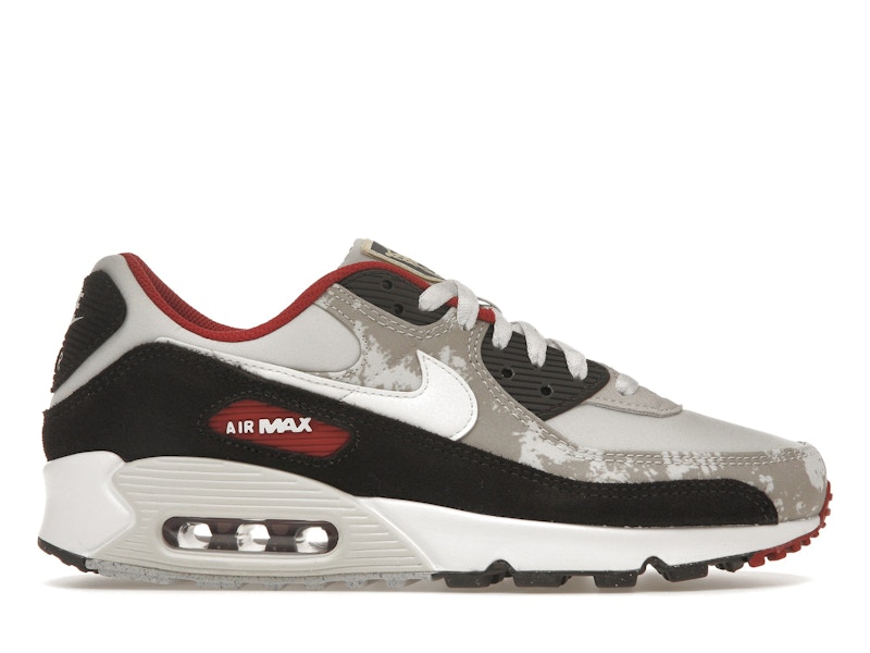 Air max 90 noir rouge deals jordan