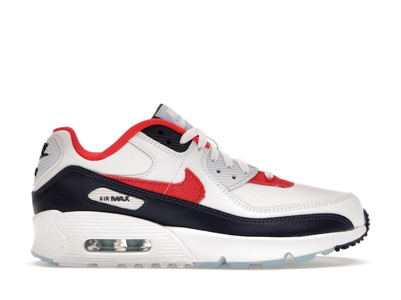 Nike Air Max 90 USA Denim GS Kids DJ5177 100 US