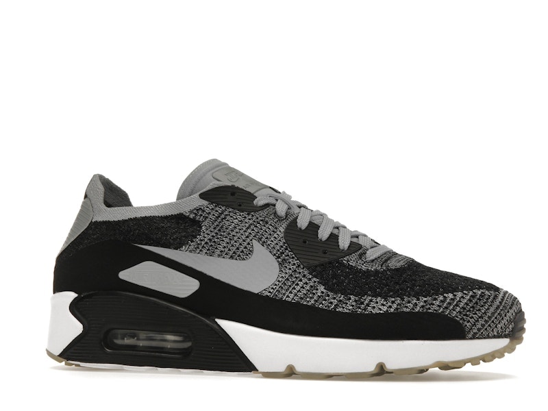 Nike Air Max 90 Ultra 2.0 Flyknit Black Wolf Grey
