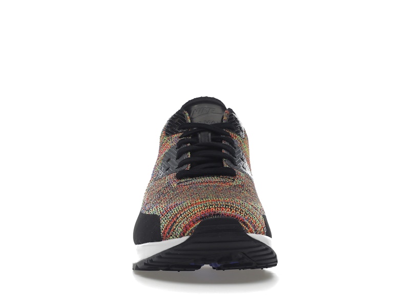Nike Air Max 90 Ultra 2.0 Flyknit Black Medium Blue Cool Grey (Women's)