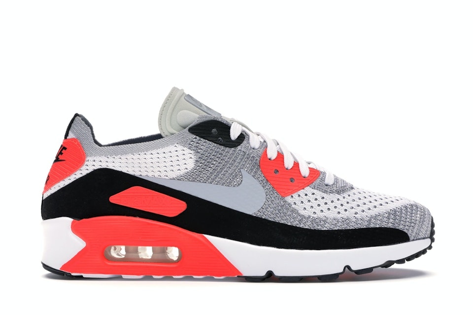 Agente enlace Amperio Nike Air Max 90 Ultra Flyknit 2.0 Infrared Men's - 875943-100 - US