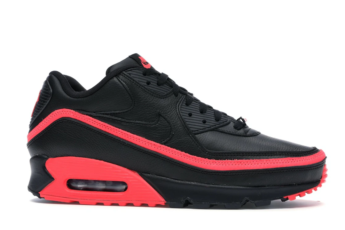 Nike Air Max 90 Undefeated Black Solar Red