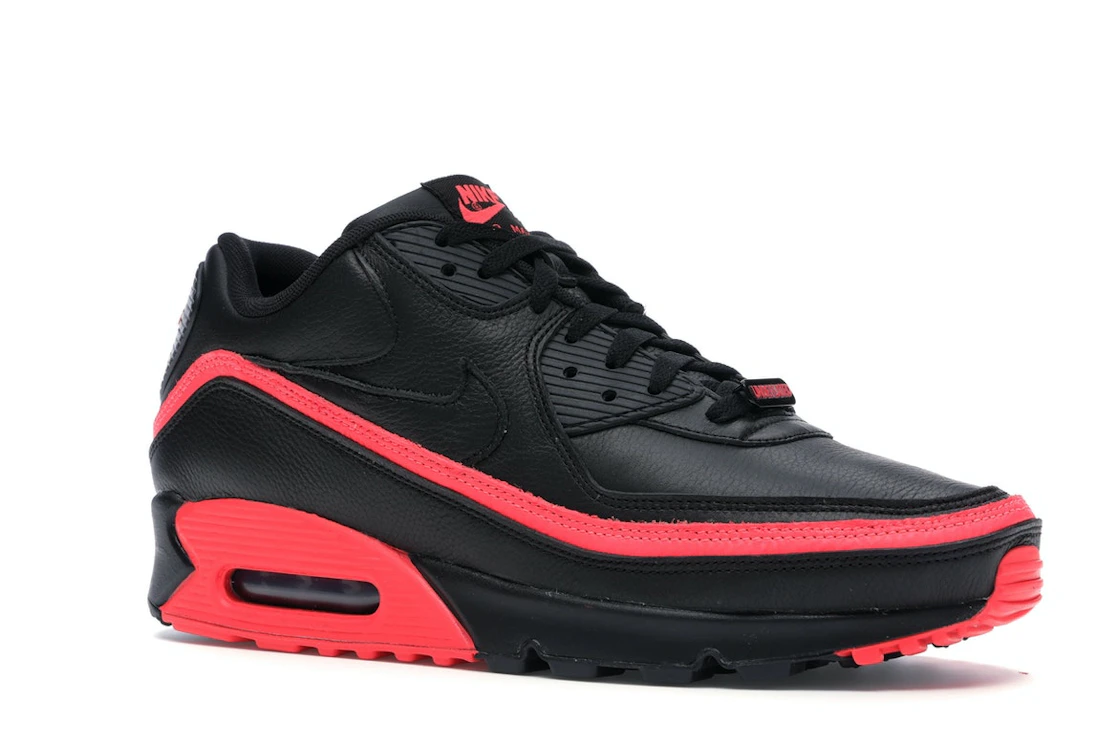 Nike Air Max 90 Undefeated Black Solar Red